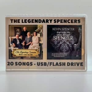 THE LEGENDARY SPENCERS: When I Sing For Him 5 usb pack: when i sing for him / kevin spencer sings songs with mom & dad